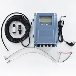 Fixed Ultrasonic Flowmeter TDS-100F DN15mm-DN100mm S2 Sensor water flow meter RS485 MODBUS