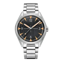 Custom Watch For Men 41mm Luxury NH35 Automatic Mechanical WristWatches Stainless Sapphire Waterproof Luminous Dress Sport Watch