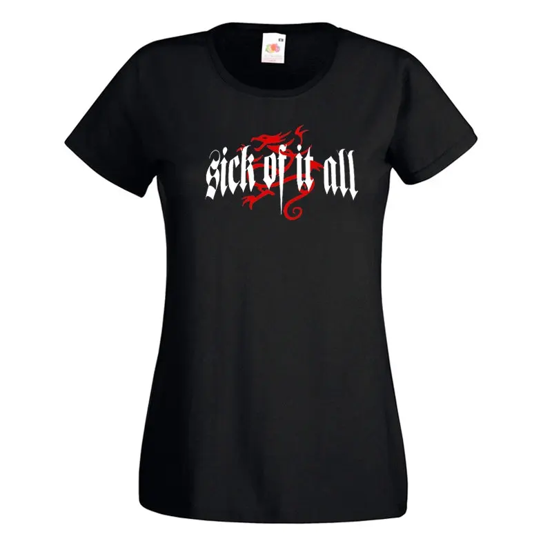 Sick Of It All band women T Shirt different sizes