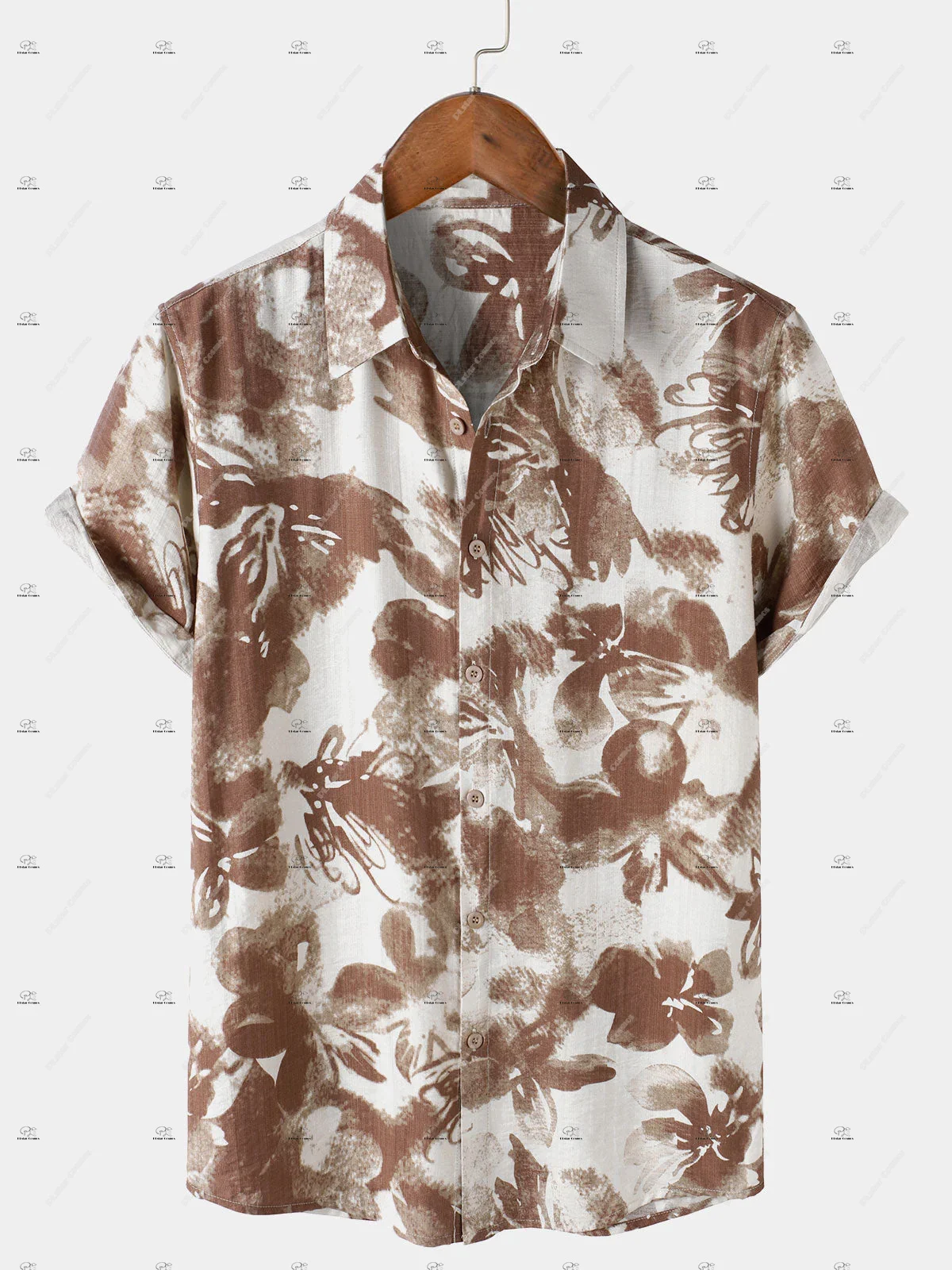 NewFashion 花柄トロピカルグラフィックタトゥーヴィ - Vintage Hawaiian Floral Shirt のレビューと価格