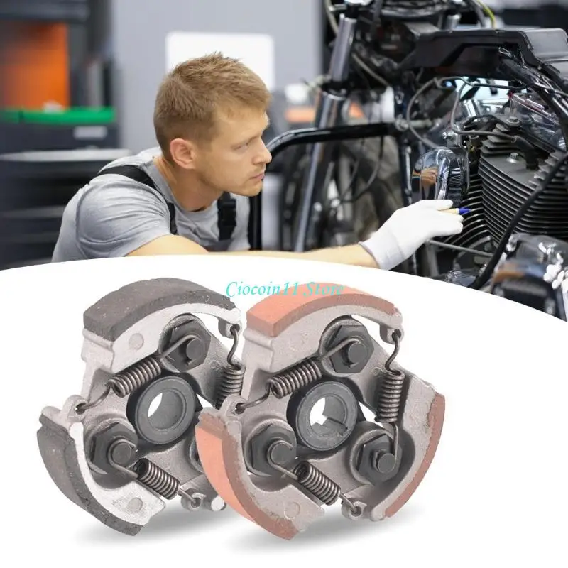 Y1UB Mini Motorcycle Clutch Shoes Pads Components Wear Resistant for Enhanced Riding Experience Smooth Operation Guaranteed
