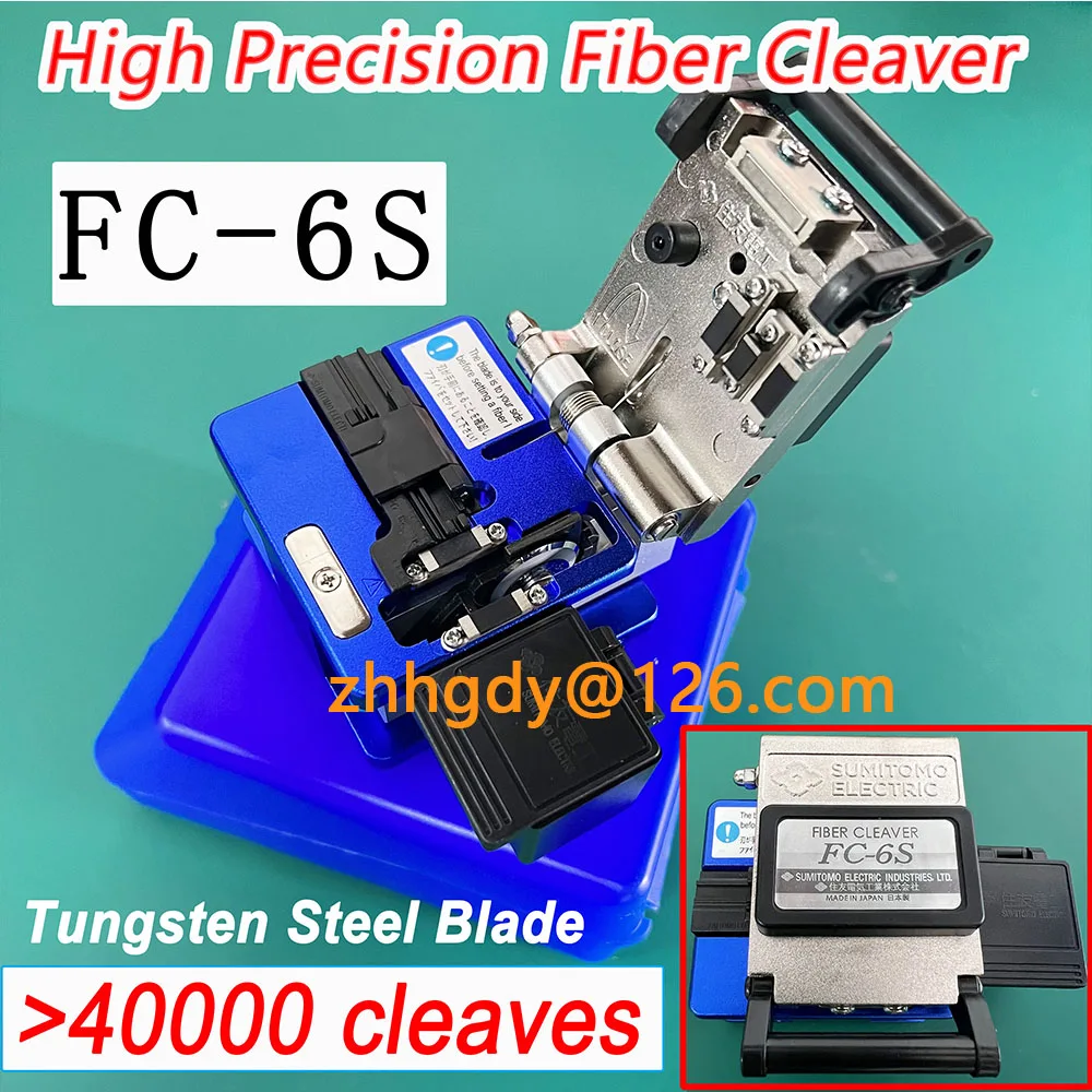 

Sumitomo FC-6S Optical Fiber Cleaver FC6S High Precision Fiber Optic Cutting Tool Original Quality