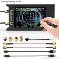 2024 New Updated NanoVNA-H4 4inch Vector Network Analyzer 10k-1.5GHz HF VHF UHF Antenna Analyzer Version 4.3 with SD Card Slot