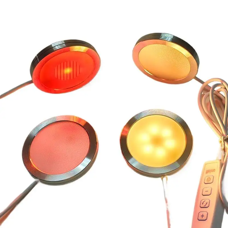 Okrągła, ultracienka lampa USB ze stopu aluminium 5V Akcesoria do drukarek 3D Części do oświetlenia LED Model DIY Ciepła biel/Wielokolorowa