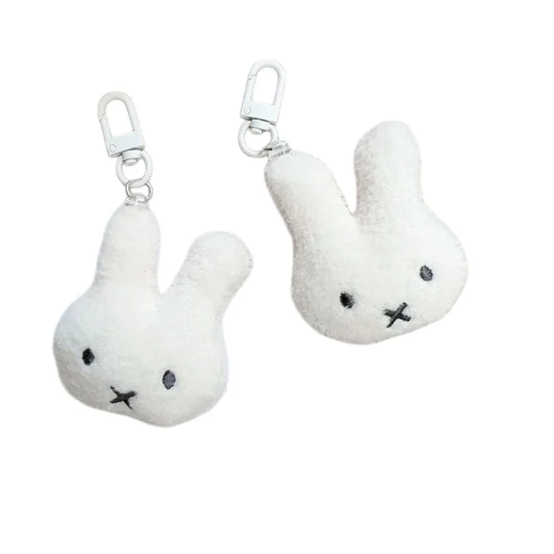 Niedlicher Miffy Plüsch-Schlüsselanhänger Taschenanhänger | Weiche Hasen-Taschenaccessoires, Vielseitige & Mädchenhafte Dekoration