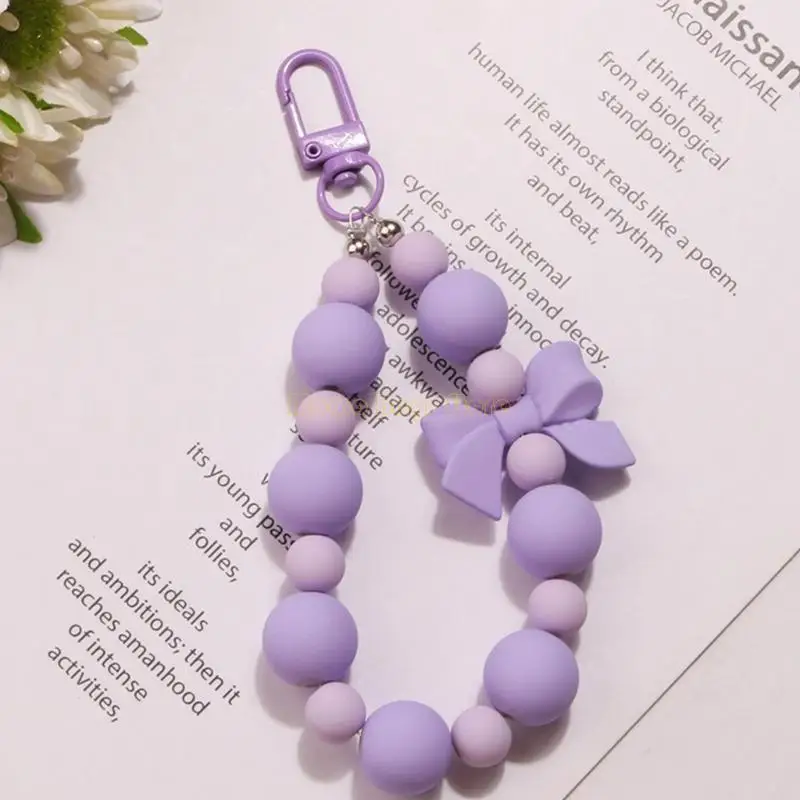 X90D Bowknot Keychain Beading Backpack Backpack Handat