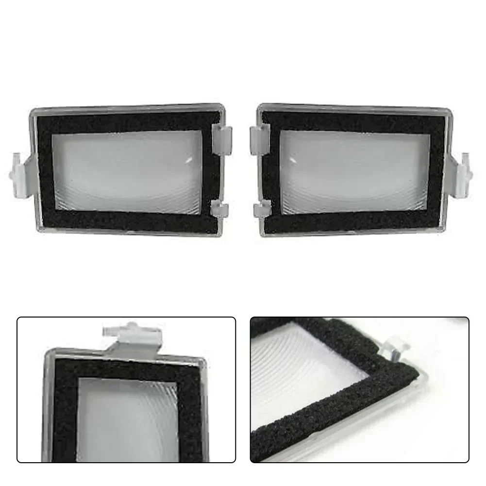 Brand New Plate Light Lens 68020954AB 68020955AB Direct Replacement Dustproof Plastic Replacement For Jeep For Grand