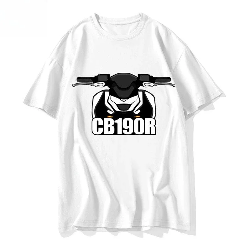 

Honda Gold Wing CB190R Non-Double Motorcycle Motorcycle Riding Short Sleeve T-Shirt Men's and Women's Half Sleeve Clothes