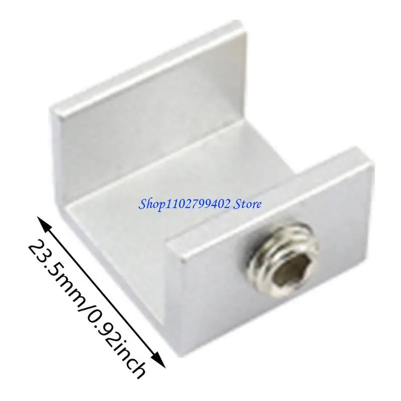 547F 10 قطعة قفل نافذة منزلق قابل للتعديل، سدادات نافذة من سبائك الألومنيوم مع مفتاح