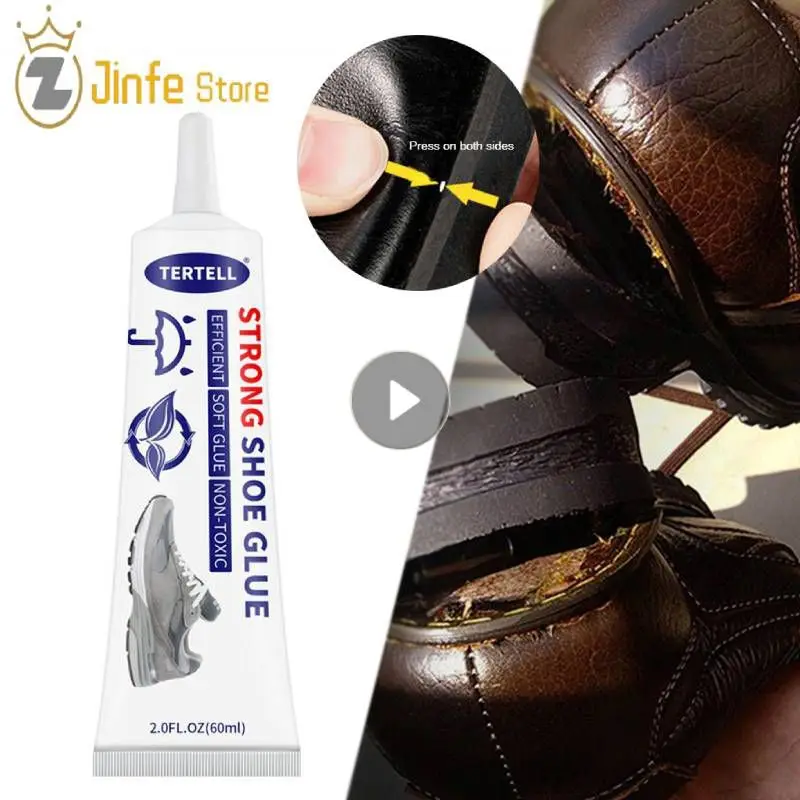 60ml Strong Shoe-Repairing Adhesive Super Universal Waterproof Shoe Factory Special Leather Shoe Repair Glue Household Repair