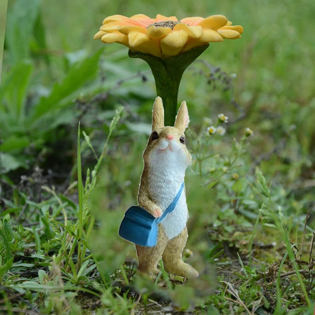 الراتنج الحيوان شكل ديكور للطاولات المحمولة رائعتين استبدال محاكاة مكتب عيد الفصح زخرفة الديكور نوع الهدايا