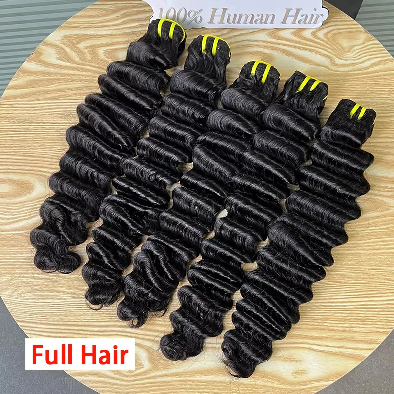 

GDYLuxury 13A глубокие волны необработанные вьетнамские необработанные человеческие волосы плетения наращивание волос для женщин 10-30 дюймов быстрая доставка