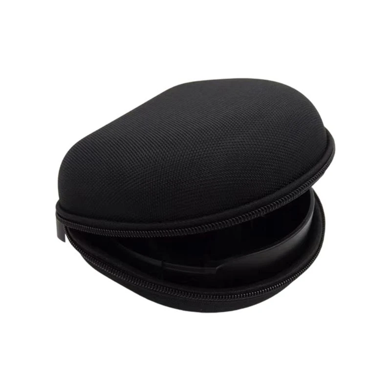 Hartschalen-Kopfhörer-Organizer für spezielle Headset-Ladekabel, Aufbewahrungstasche, Schwarz E74A – Detail 3