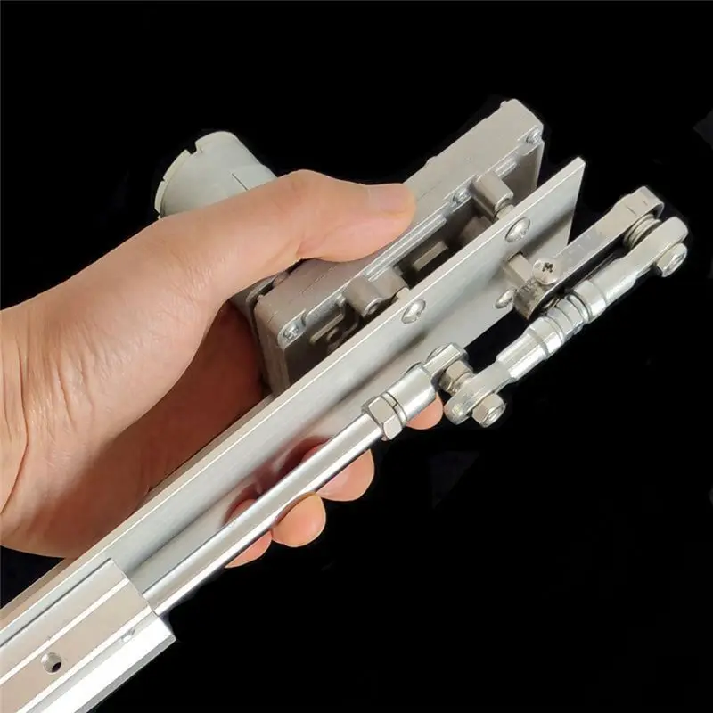 DT17 Telescopic Linear Actuator, DC 12V Reciprocating Linear Motor Push-Pull, 3-15cm Journey, for Automation Robot