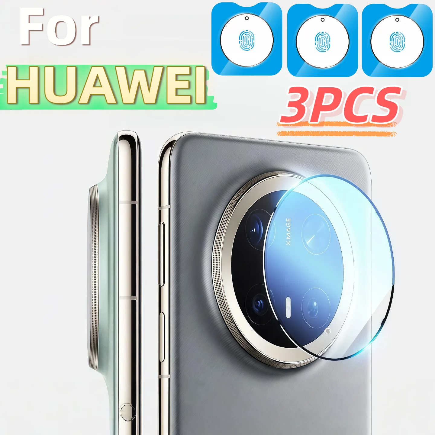 Huawei Mate 60 - 3Pcs Tempered Glass Lens Protector for