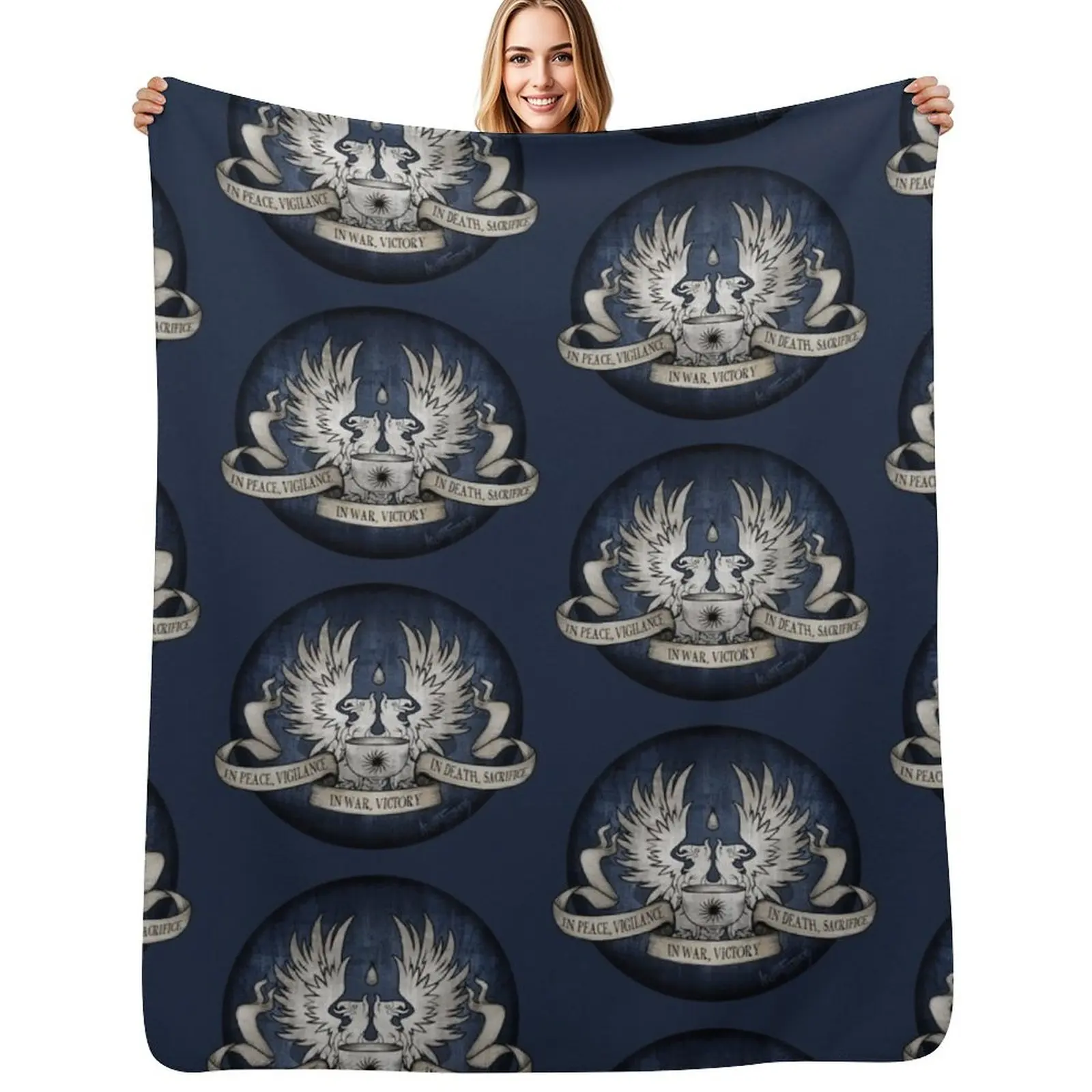 

Dragon Age: Grey Warden Rite Throw Blanket Year Round Soft Comfortable Blanket for Home