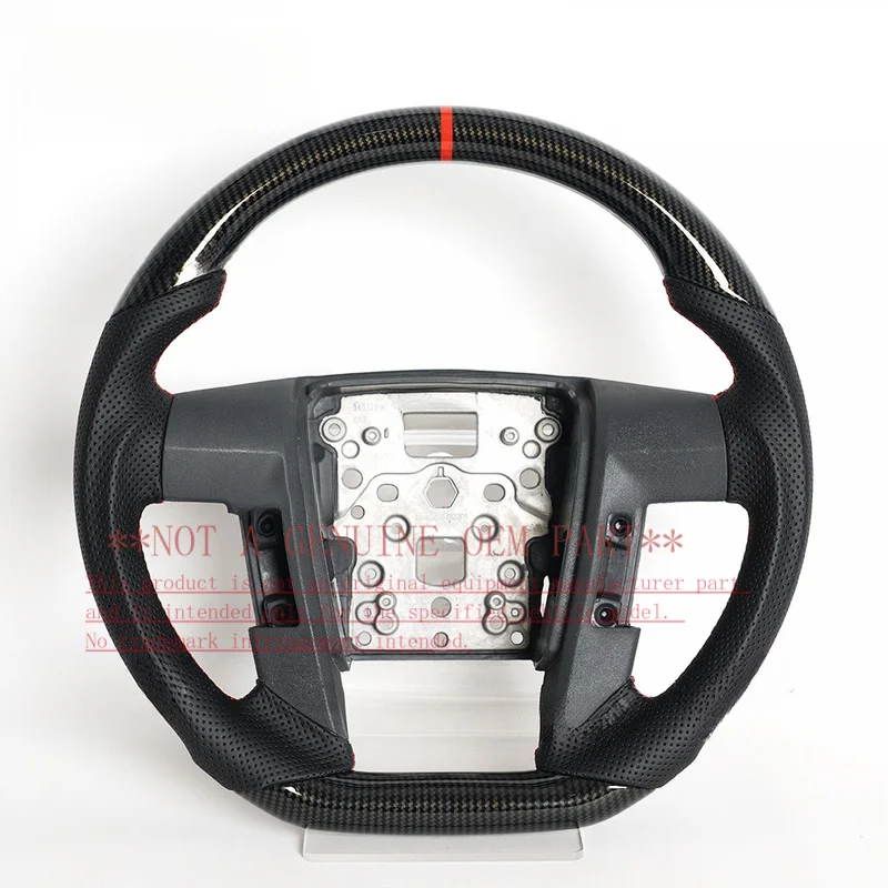 For Ford Steering Wheel Horn Cover 09-14 F150 Raptor Hydro Dip Imitation Carbon Fiber Horn Shell Decorative Cover