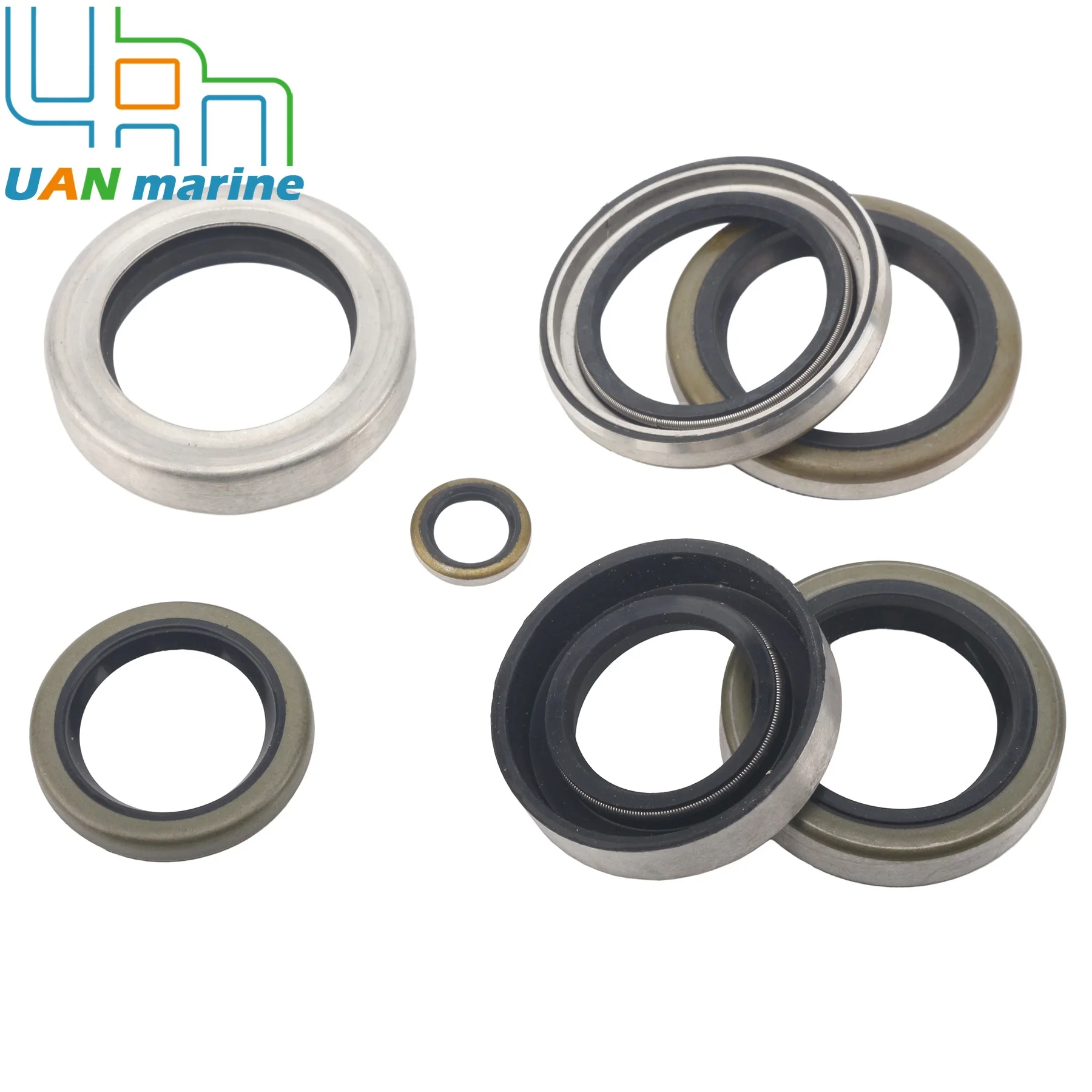 26-55682A1 Lower Unit Seal Kit Compatible with Mercury 4 6 Cyl 75 80 90 115 140 150 175 200 225 HP Outboard Motor Sierra 18-2653