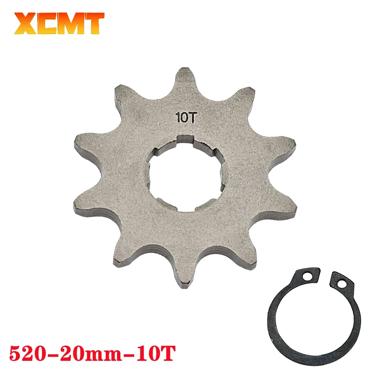 520# Chain 20mm 10T - 21T Front Engine Sprocket For Loncin Zongshen Lifan Shineray 150 200 250cc ATV Quad Dirt Bike Motorcycle