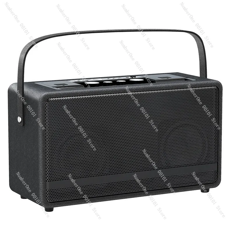 Portable Wireless Bluetooth Speaker | Long Battery Life, Outdoor Karaoke, Hidden Microphone, for TV, Computer & Live Streaming