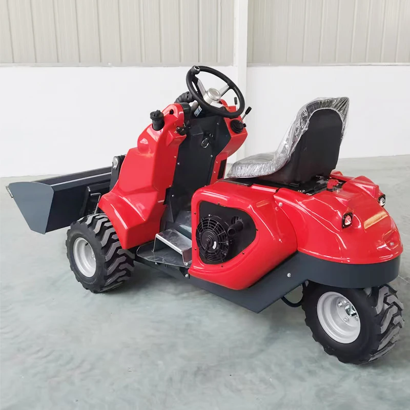 

Customized free shipping small bulldozer mini slip steering loader front wheel loader for sale