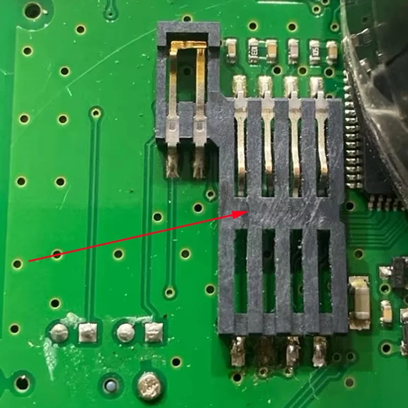 10-100 Peças Adaptador de Slot para Cartão SIM, Soquete Leitor, Suporte de Plugue, Conector de Contato para Dispositivos Gemalto 8+2 Pinos