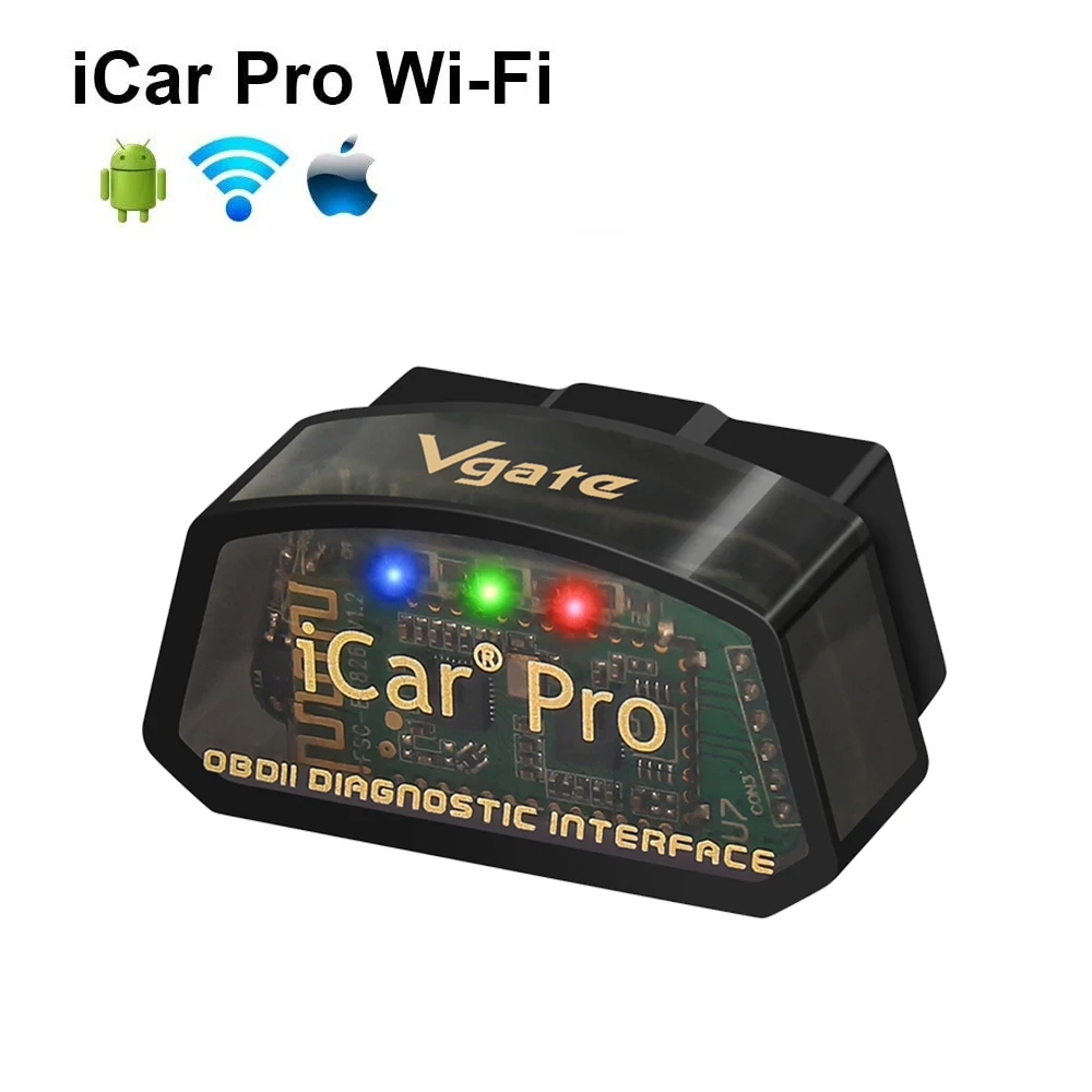 Nuovo Vgate iCar Pro ELM 327 V2.3 OBD 2 Strumenti diagnostici per auto WIFI Bluetooth 4.0 per Android/IOS BT3.0 per Android OBD2 Scanner per auto