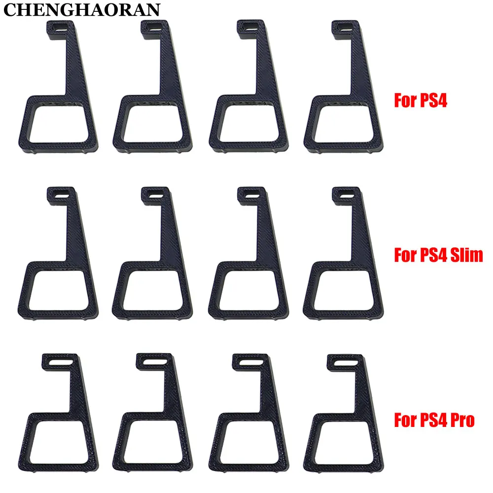 

4pcs For PS4 Pro Slim Cooling Horizontal Bracket Heighten Stand Feet Mounted Holder Stand Base Accessories