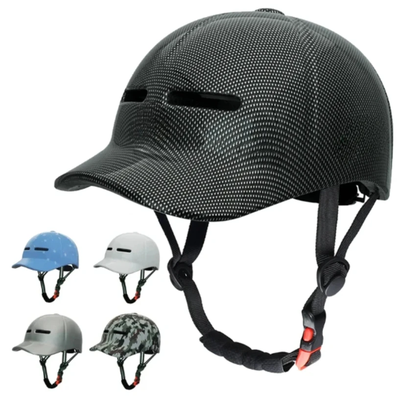 

Ventilated Moto-Style Bike Helmet - Certification for E-Bicycle and Scooter & Urban Commuting
