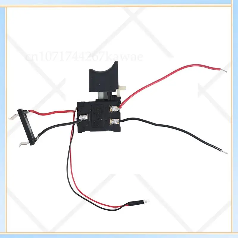 -A16I تيار مستمر 7.2 فولت - 24 فولت 16A مفتاح التحكم في المثقاب الكهربائي مفتاح الزناد اللاسلكي مع ضوء صغير لأداة الطاقة #5