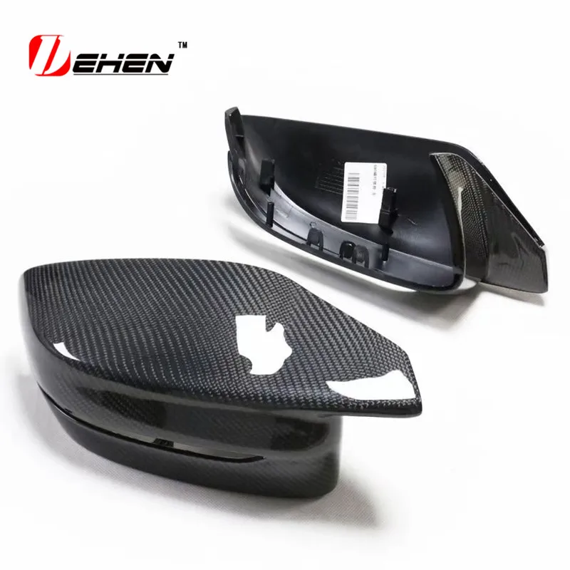 

For BMW New M3 M4 G80 G82 G83 2 Pcs Replacement Carbon Fiber Rear View Side Mirror Cover Trim Auto Car Styling Accessories