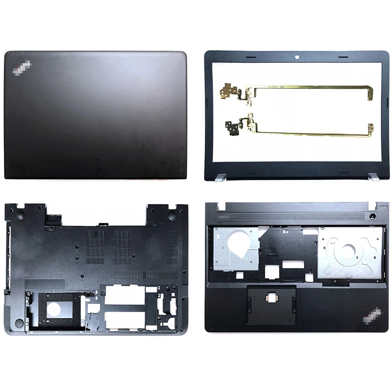 NEW For Lenovo Thinkpad E570 E570C E575 Laptop LCD Back Cover Front Bezel Hinges Palmrest Bottom Case A B C D Cover Black