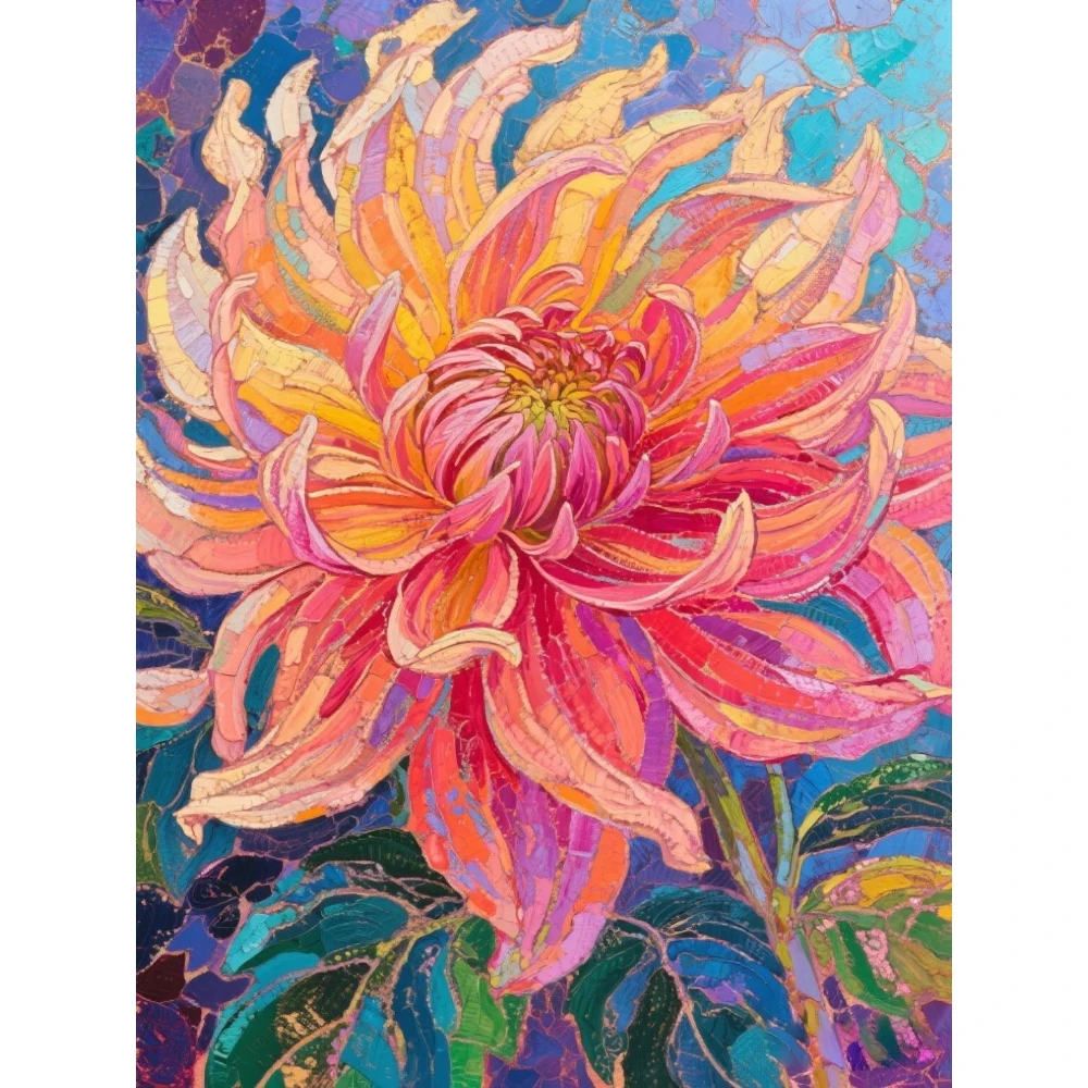 

A Pink Flower 500/1000/1200/2000 PCS Jigsaw Puzzles DIY Family Activity Relaxing Games for Living Room Home Decor Gift