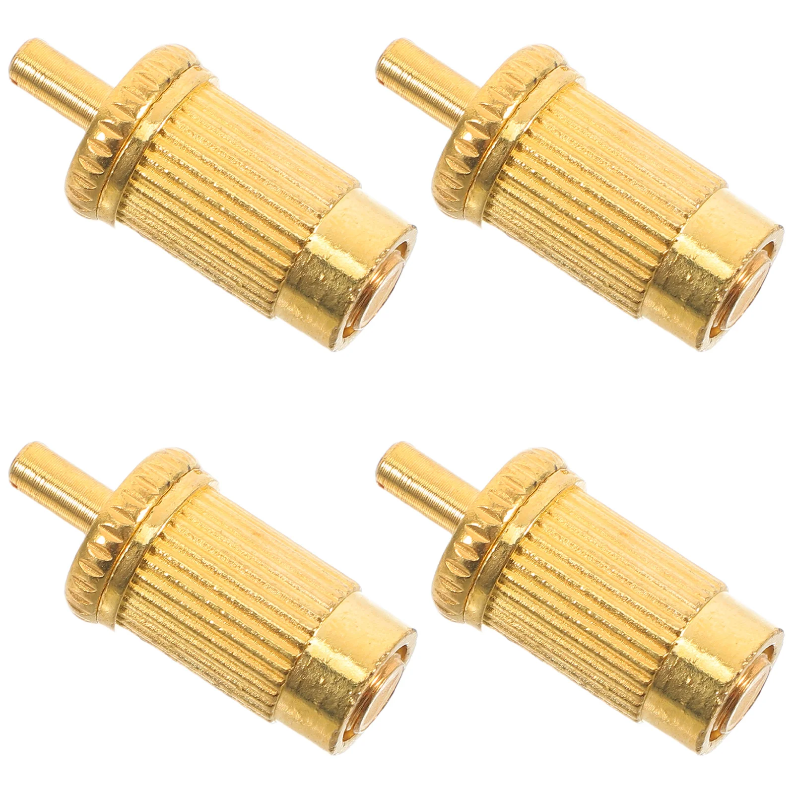 

4Pcs Electric Guitar Bridge Screws Metal Saddle Adjustable Tremolo Bridge Studs Replacement for String Height Control and Stable