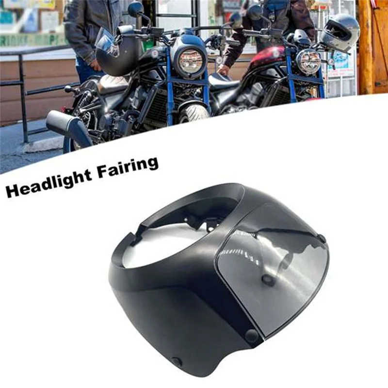

Обтекатель фар мотоцикла, передняя маска, защита для Honda Rebel CM1100 CMX1100 2021-2024, козырек на лобовое стекло-ABQA