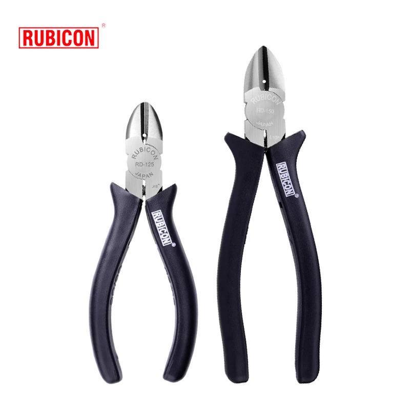 

RUBICON Tools Diagonal Cutting Pliers Electrical Wire Cutter Cable Burrs Nipper For Electrician RD-125|RD-150