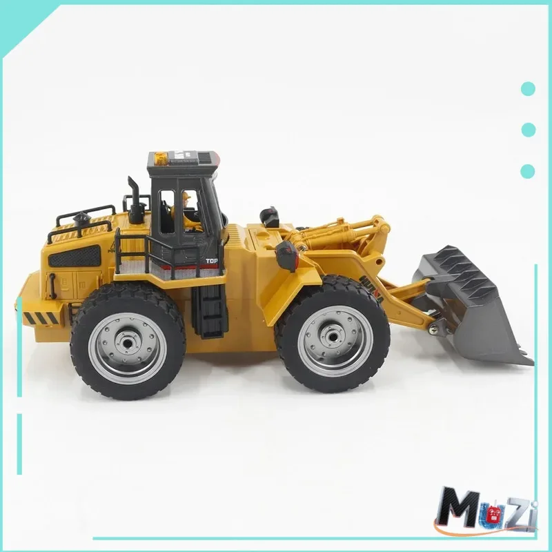 

HUINA 1/18 RC Car Alloy Bulldozer Tractor Engineering Vehicle Excavator 2.4G Radio Controlled Cars Truck Toys For Boys Kids Gift
