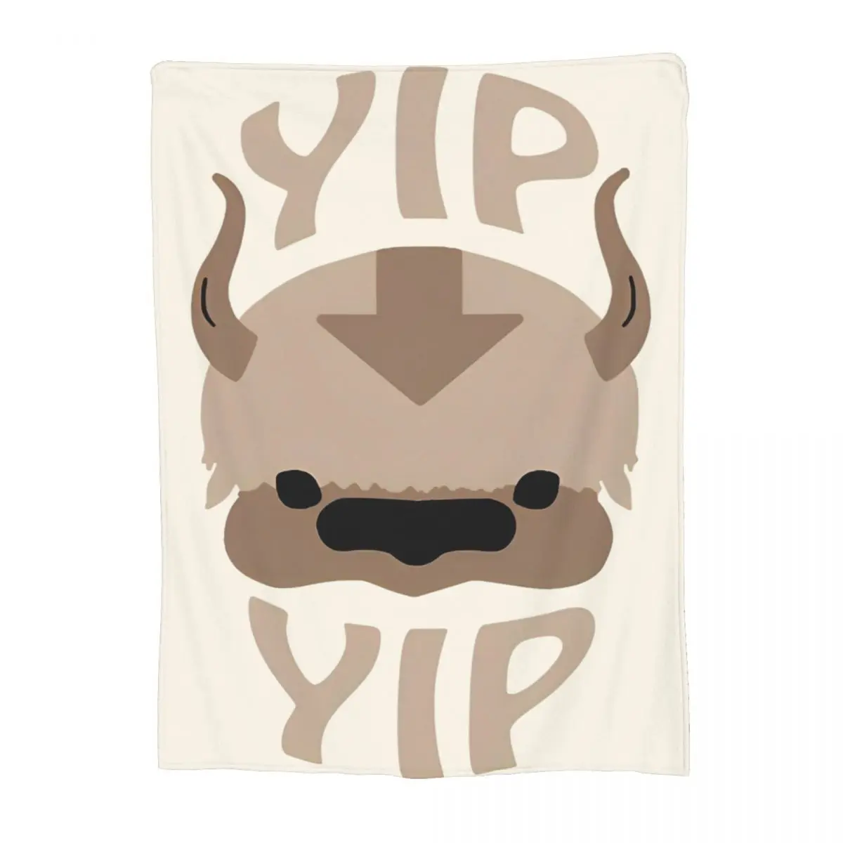 Yip Yip Appa Avatar The Last Airbender Accessories Blankets Ultra-Soft Fleece Throw Blanket Comfortable Rug Piece