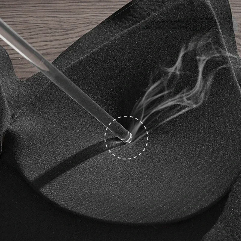 Dámské podprsenky s nízkým pasem a push-up podprsenkou pro francouzské svatby, odnímatelná tenká vyztužená podprsenka, měkké bezešvé spodní prádlo s volným zadkem - náhled 5