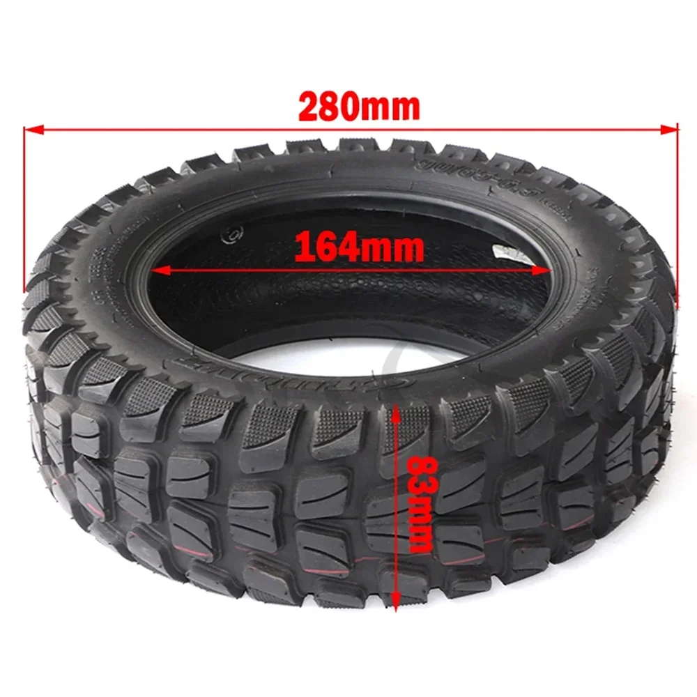 11 inch vacuum Tyre 90/65-6.5 Off Road Tubeless Tire For Electric Scooter Dualtron Ultra DIY FOR 2 Stoke Mini Pocket Bike parts