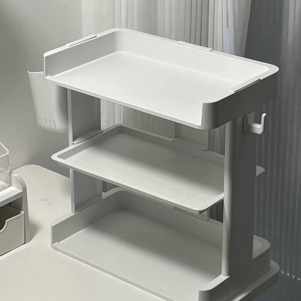 

Desktop Organizer Box Office Supplies Book Storage elf Student Dormi Arrangement Magic Tool Desktop Storage Solution