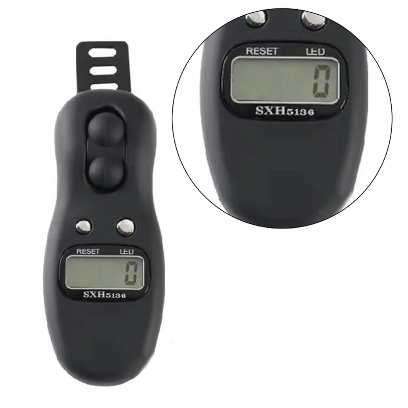 Electronic Digital Tasbih Tally Counter Resettable Clicker Rotating Prayer Beads Counter Finger Counter Tasbeeh Counter