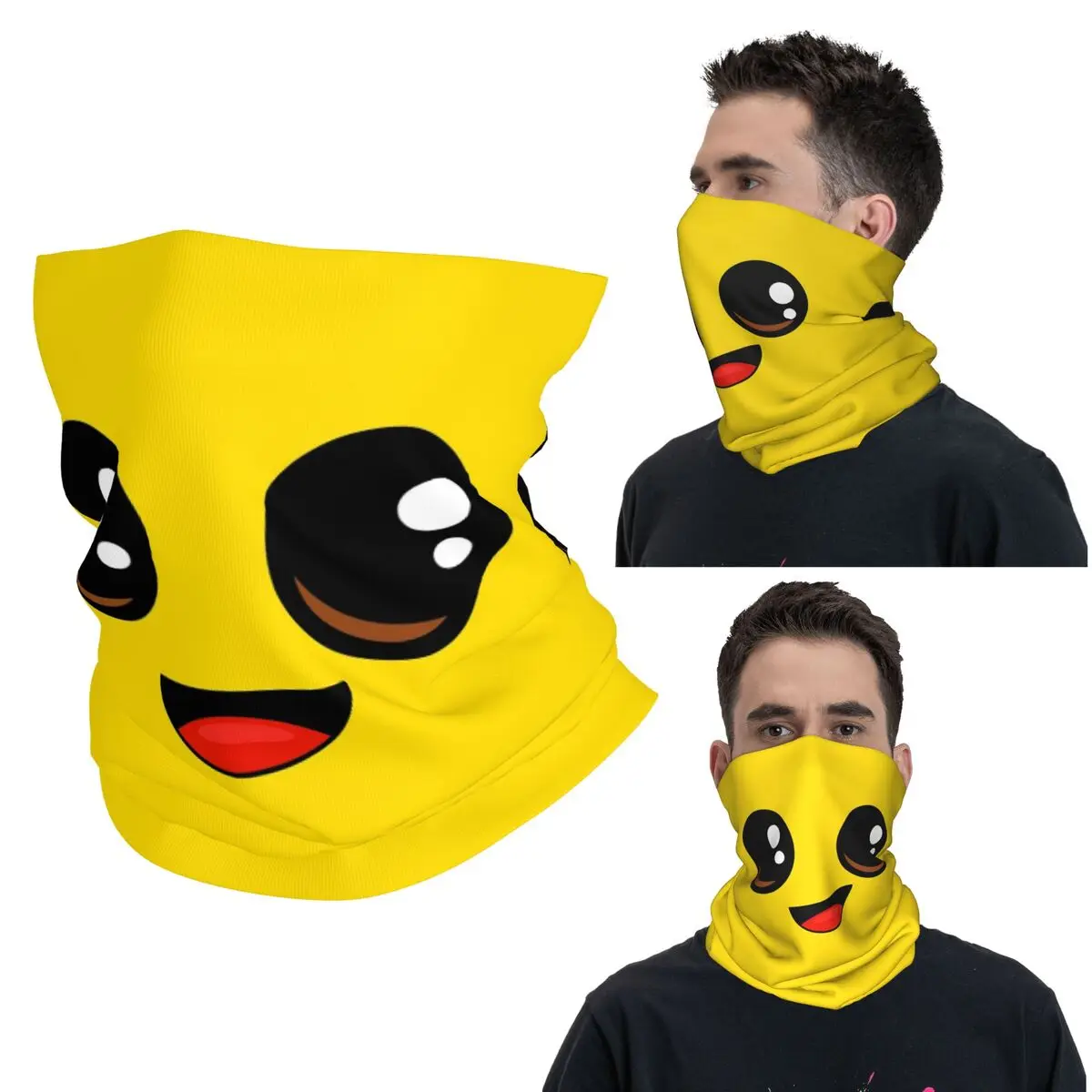 

Banana Peely Battle Royale Character Bandana Neck Cover Printed Mask Scarf Multifunction Cycling Scarf Hiking Fishing