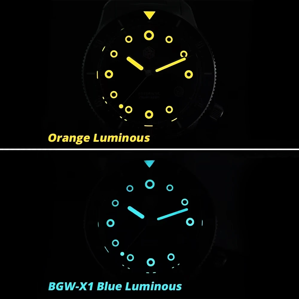 San Martin 39.5mm Men Diver Watch YN55 Automatic Mechanical Original Design Watches Sapphire Waterproof 200M Luminous SN0142