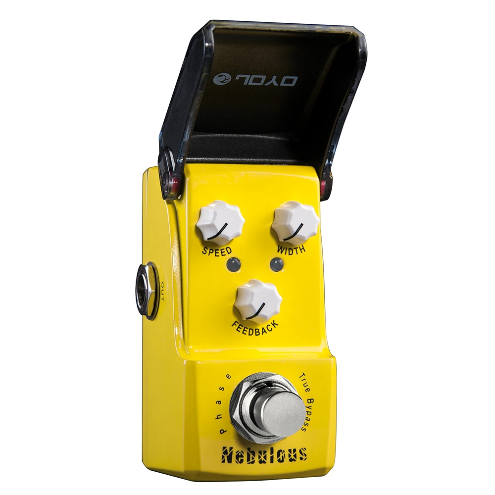 JOYO JF-328 NEBULOUS Phaser Pedal Classic Analog 4 Stage Phaser Effect Pedal Splits Guitar Signal into 2 Path