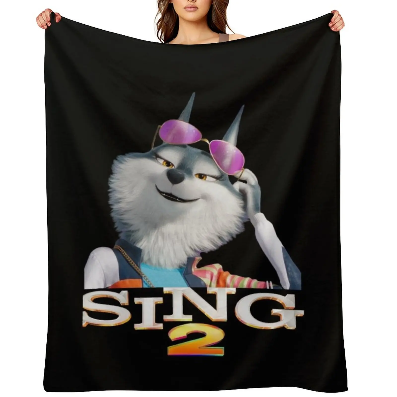 

Porsha Sing 2 Classic Throw Blanket For Baby Blankets For Bed Cute Plaid Thins Blankets