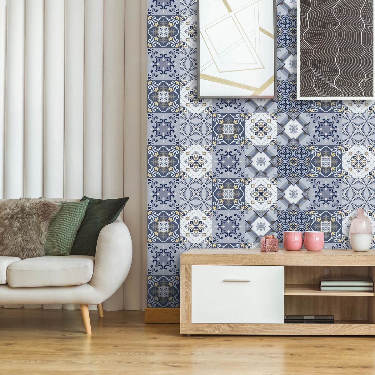 10pcs 대리석 패턴 벽 스티커 자체 접착식 주방 백 - Ceramic Tile Floor 리뷰 및 가격