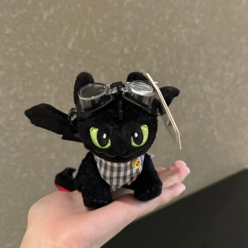 How To Train Your Dragon Toothless Night Fury Keychain Figure Bag Charm Decor Gift Boys Backpack Pendant view 5