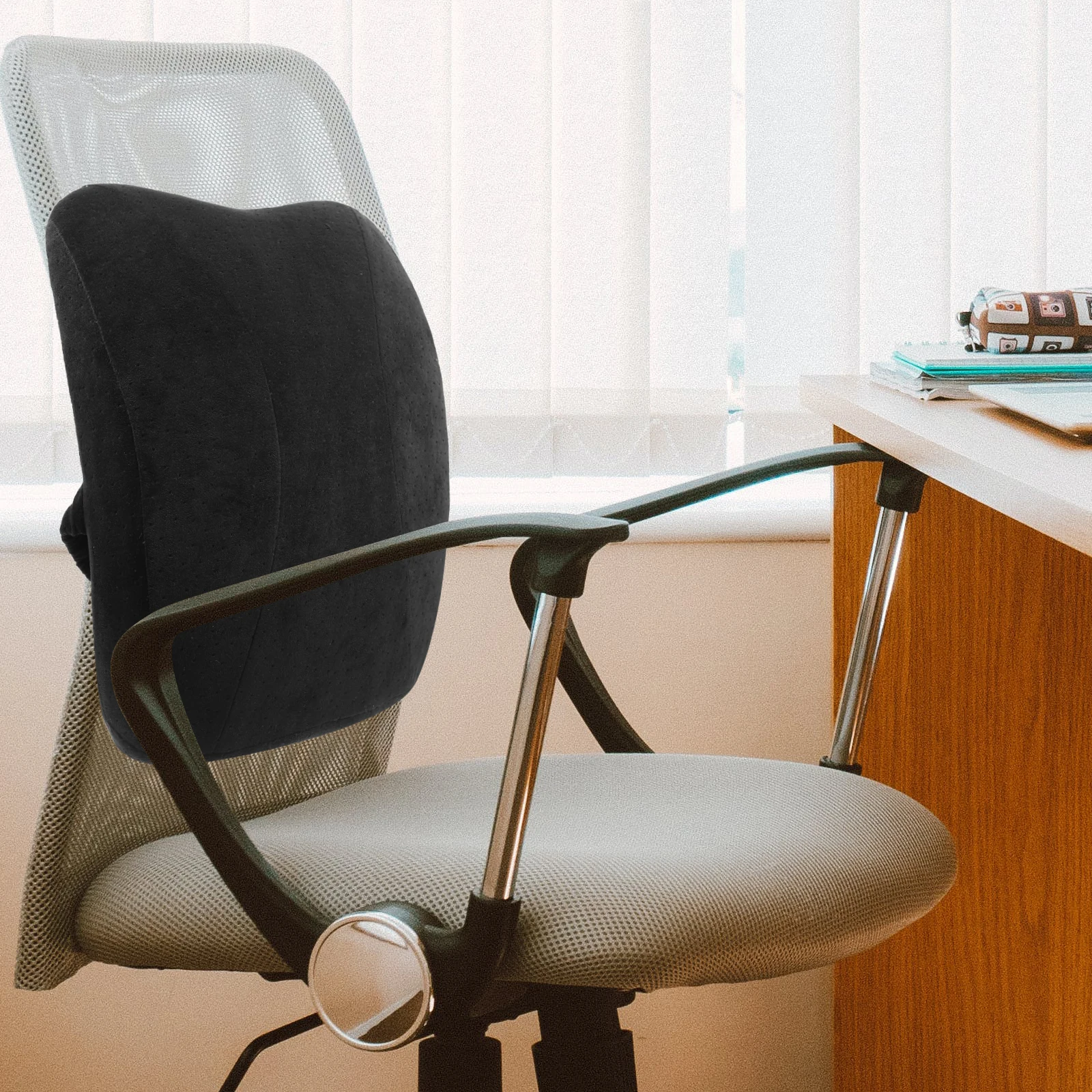 

Cushions Waist Pad Memory Foam Ergonomic Stable Reading Backrest
