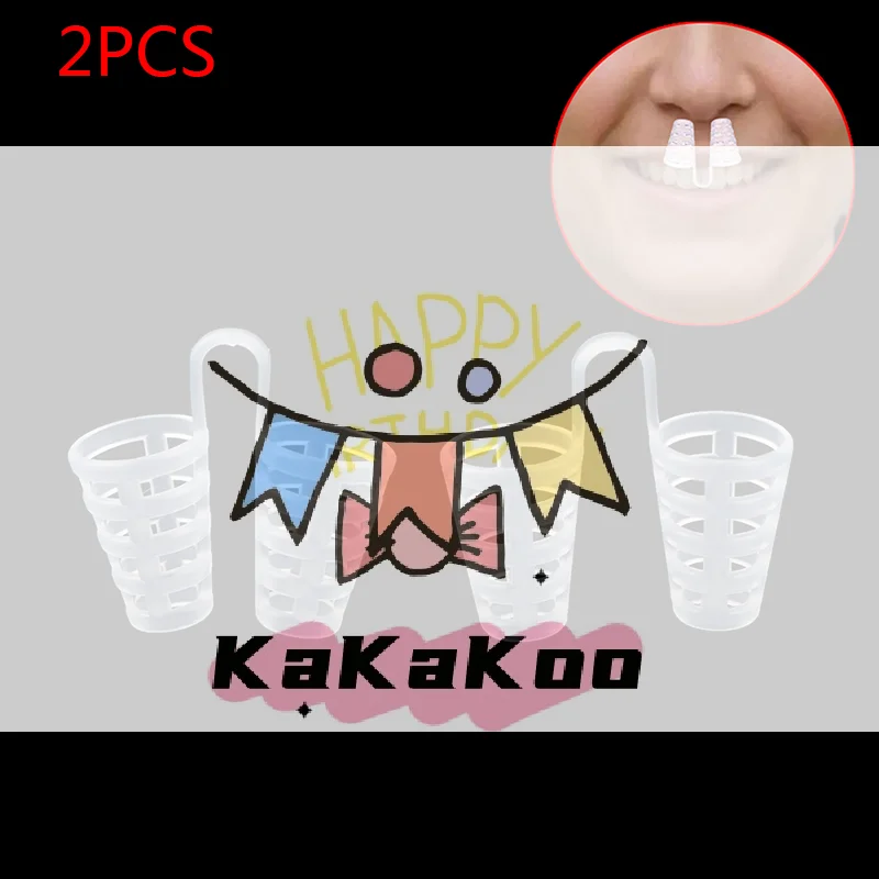 

2Pcs Anti Snoring Nose Vents Stop Clip Anti Snore Sleep Nasal Dilators Device